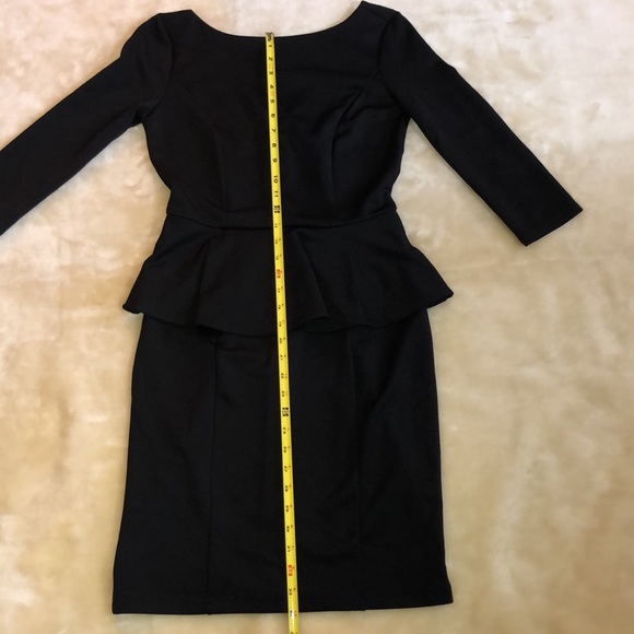 Nicole by Nicole Miller Peplum Dress V-Back.  NWT - Picture 10 of 12